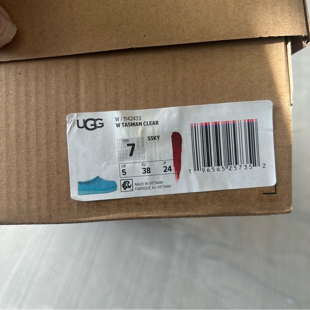 UGG TASMAN CLEAR SLIPPERS - Picture 7 of 7